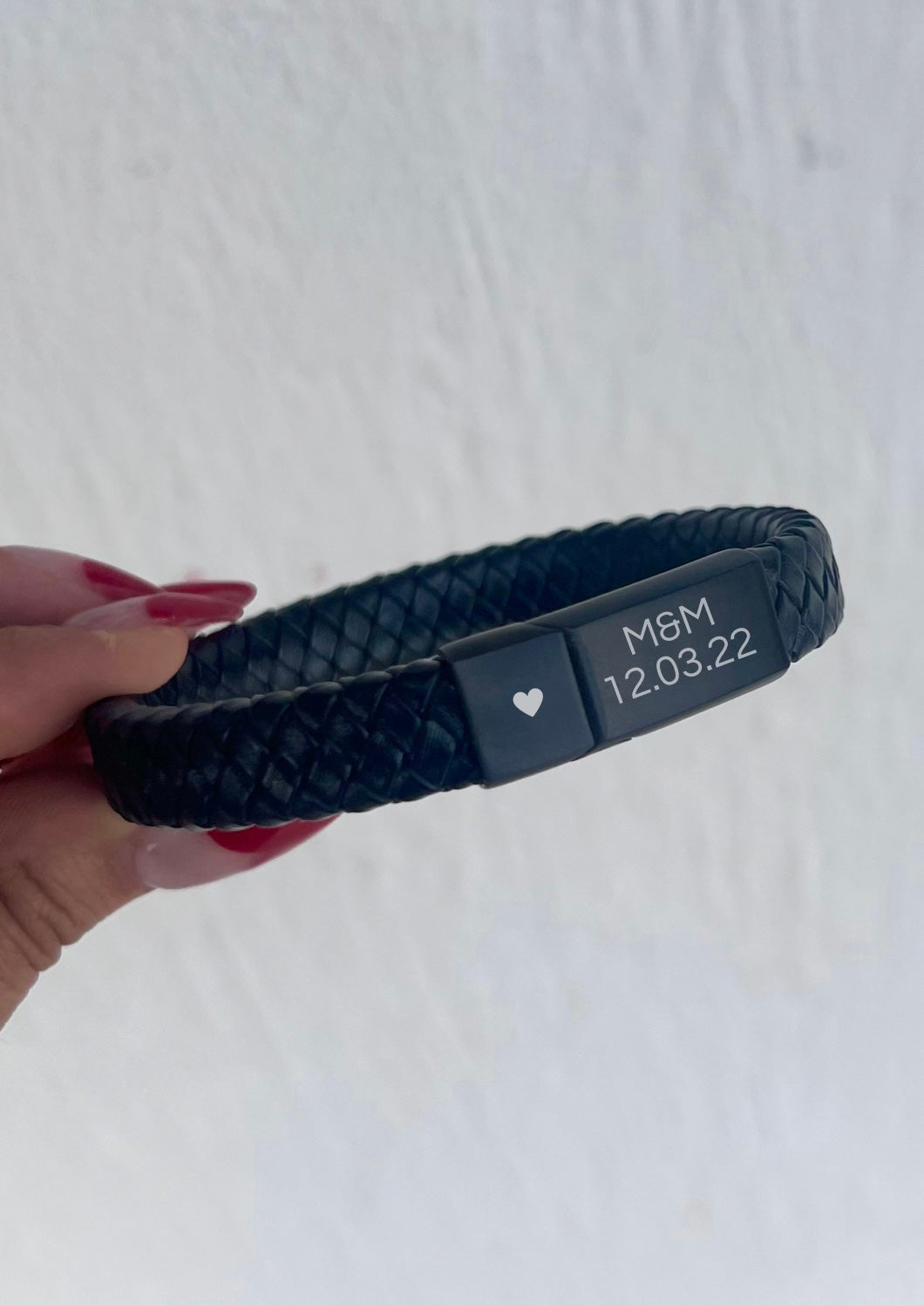 Pulso Alex Black – Acero Negro Personalizado
