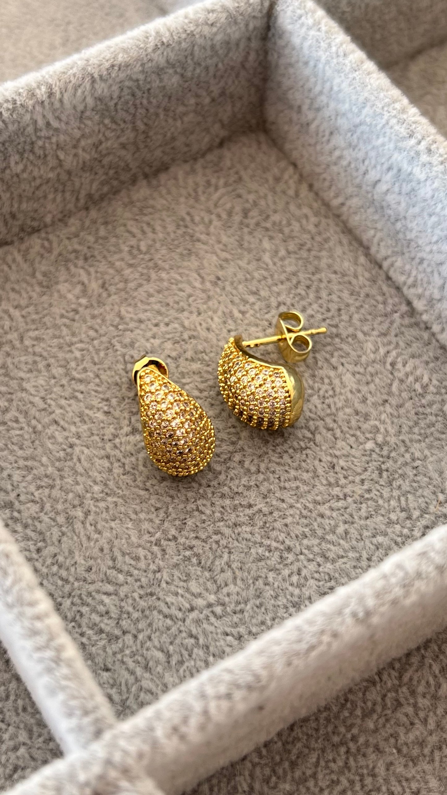 Arracada Bottega zirconia