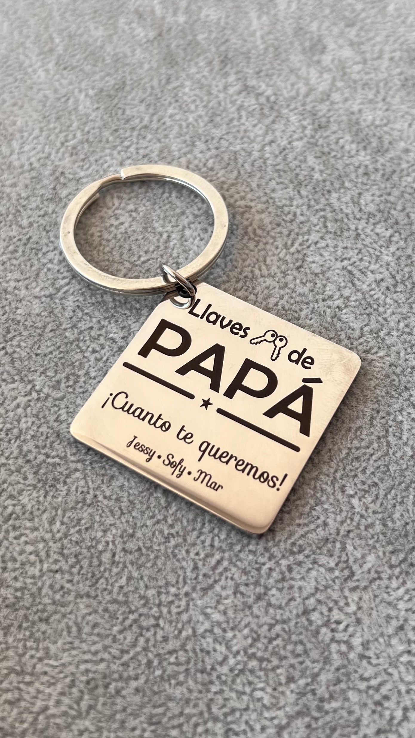 Llavero cuadrado Las llaves de…