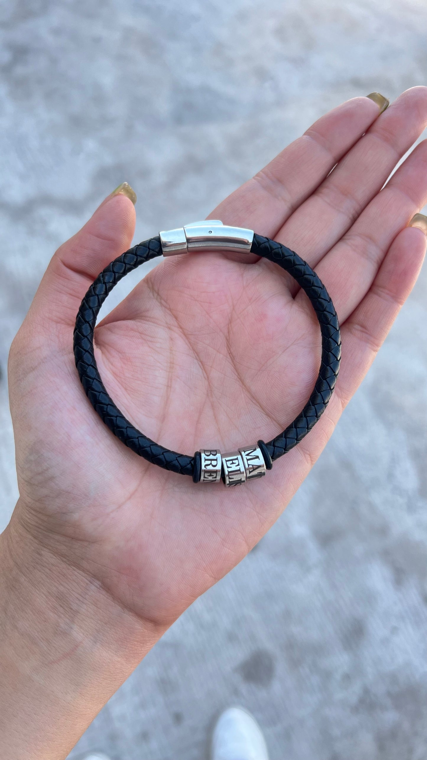 Pulso Aros caballero Personalizados en Acero inoxidable
