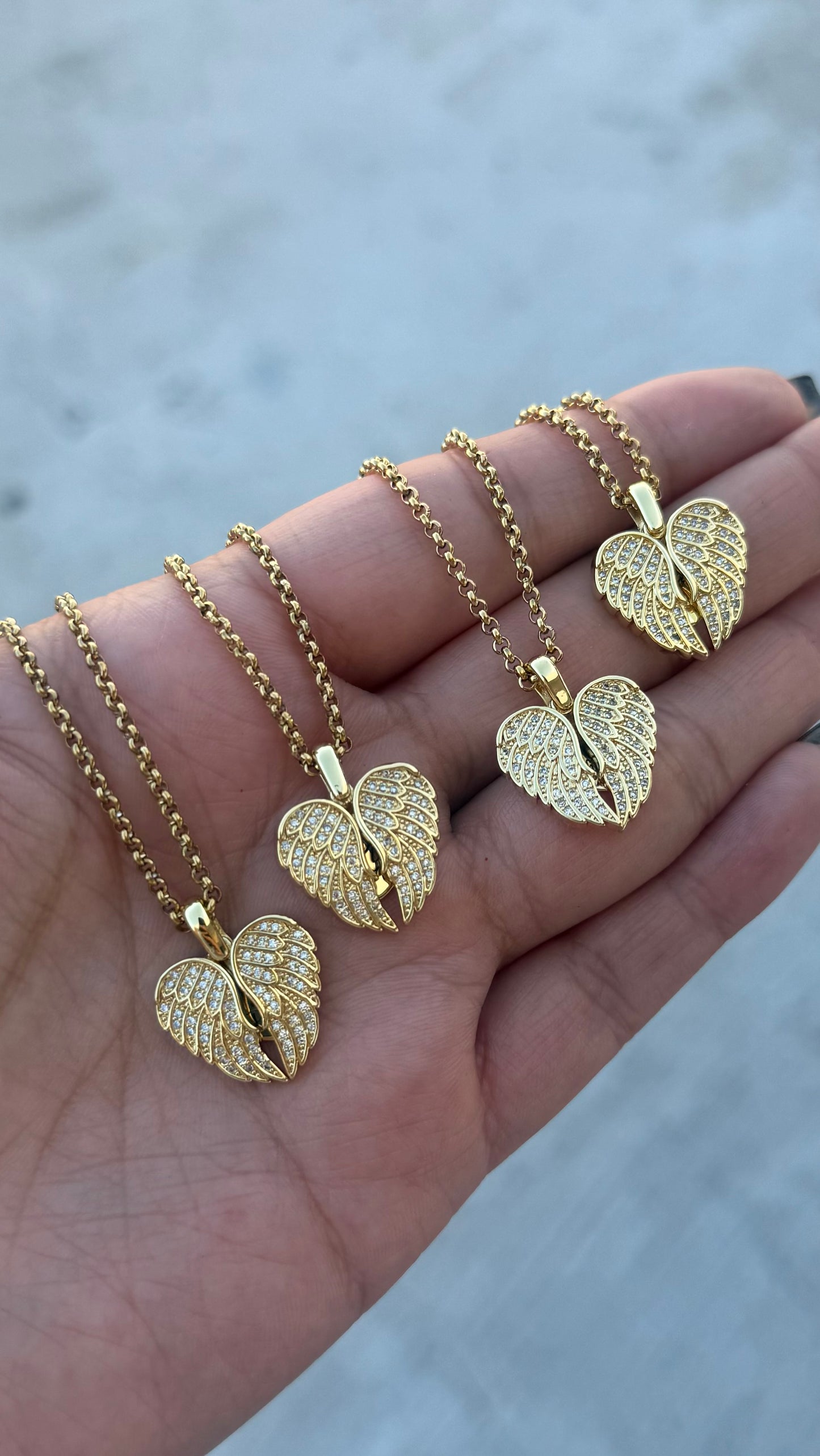 Collar Ángel personalizado con nombre