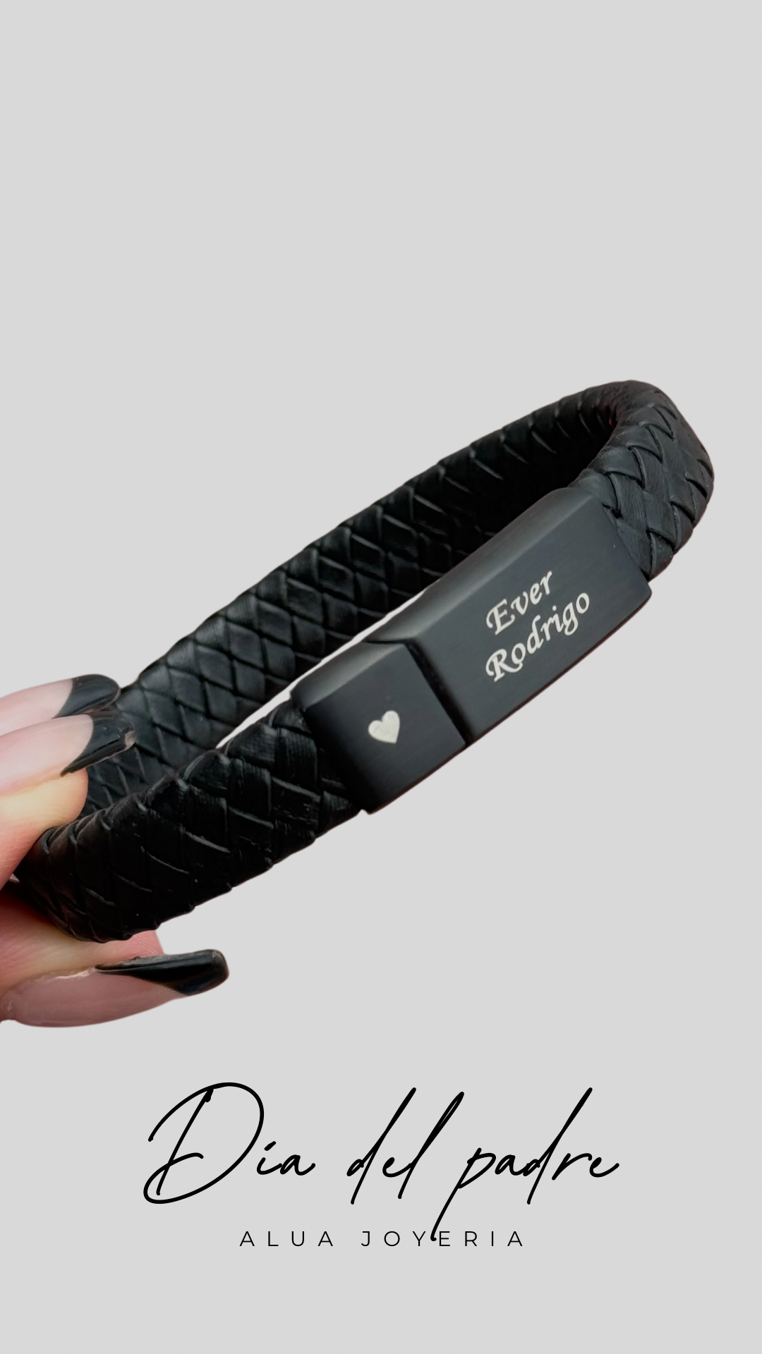 Pulso Alex Black – Acero Negro Personalizado