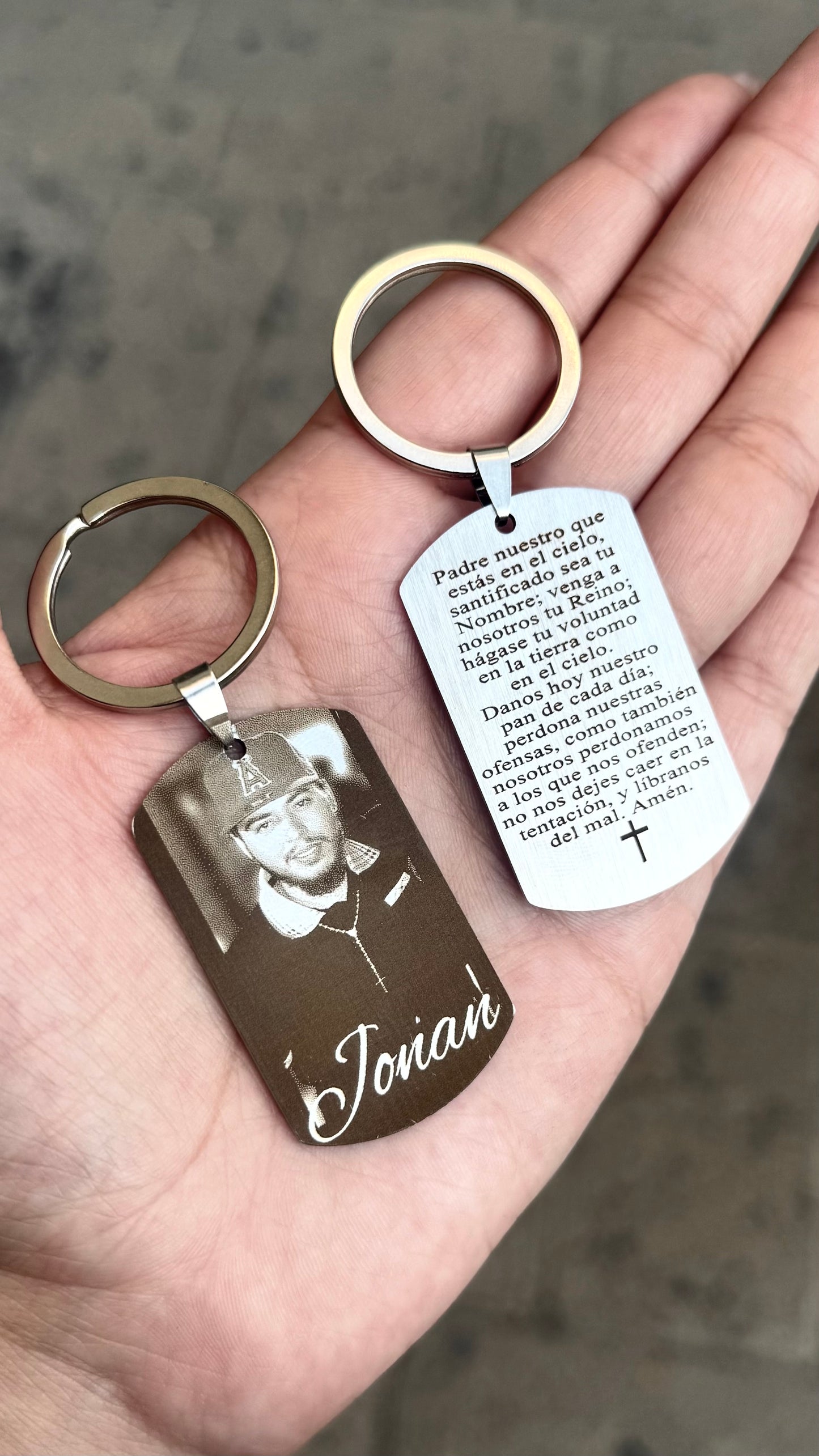 Paquete llaveros conmemorativos - Personalizados con foto