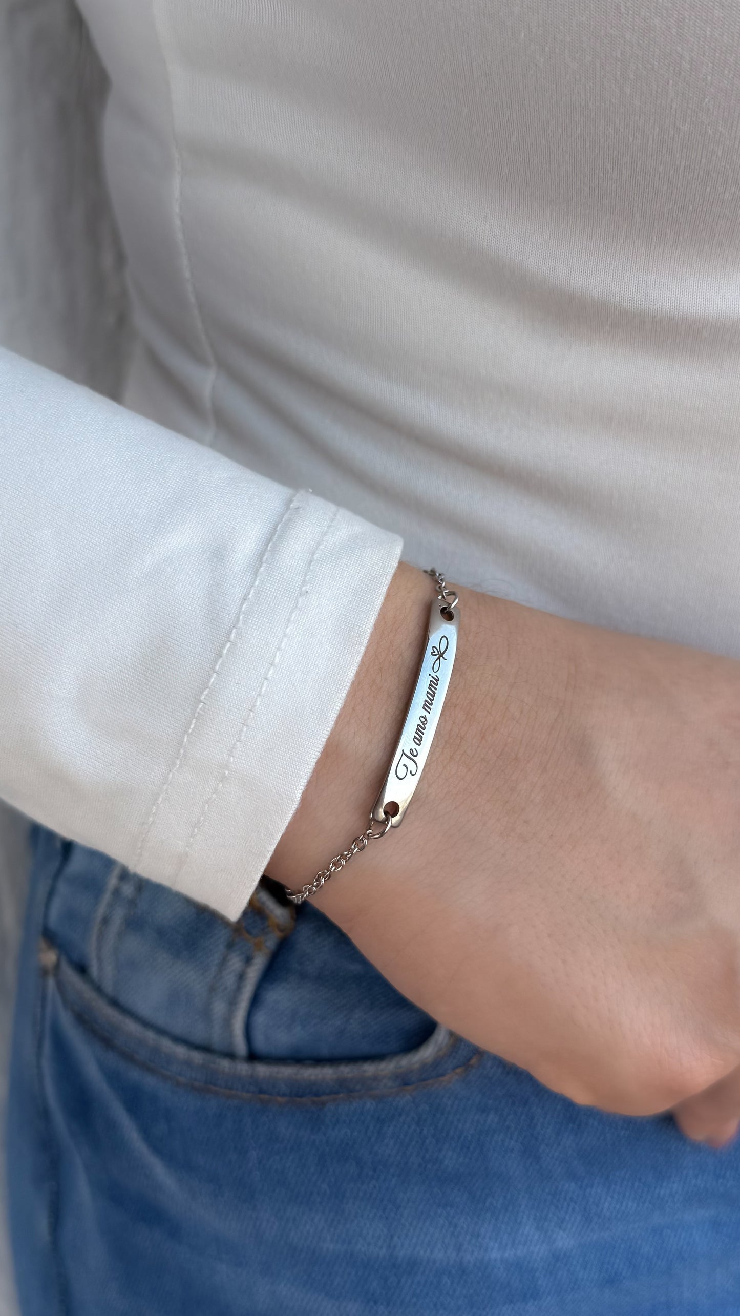 Pulsera Amalia - Acero inoxidable