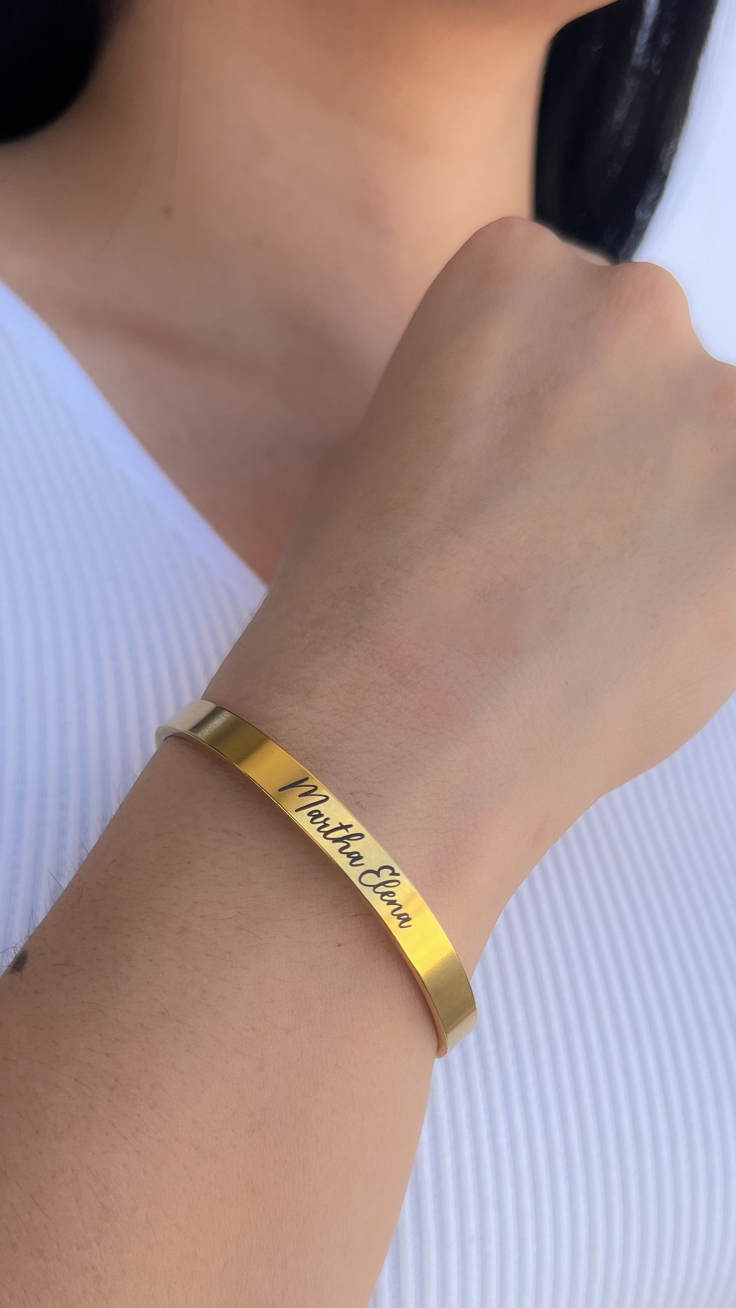 Brazalete personalizado Acero 6 mm