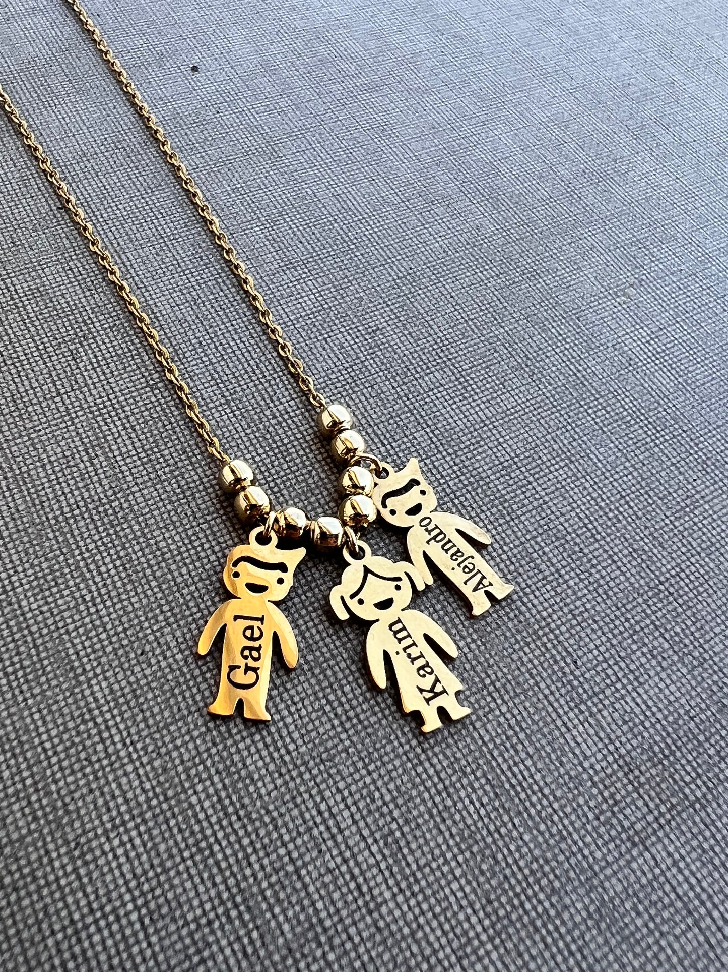 Collar niños personalizado - Personalizado en acero