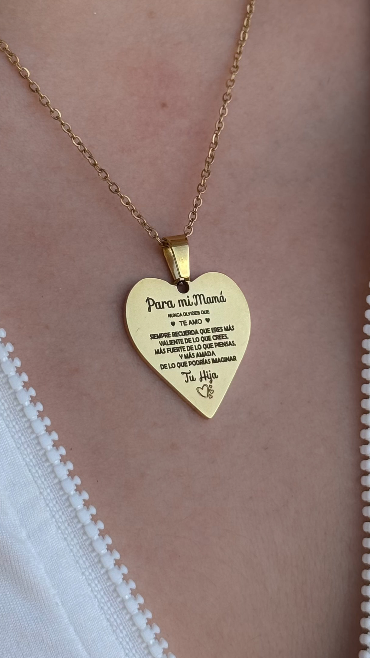 Collar “Para mi madre”