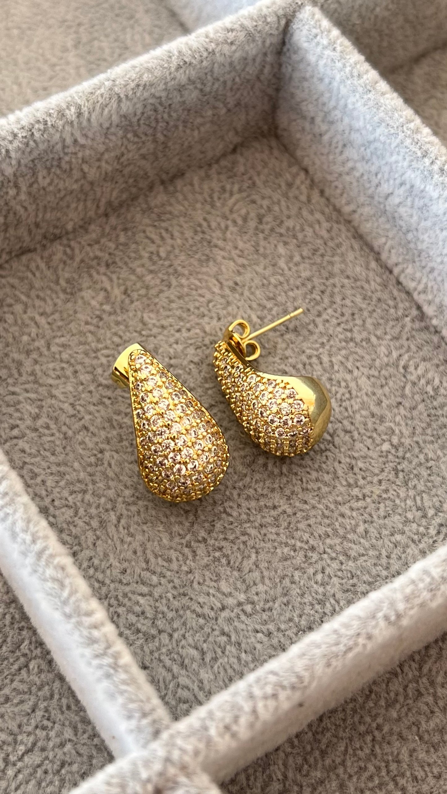 Arracada Bottega zirconia