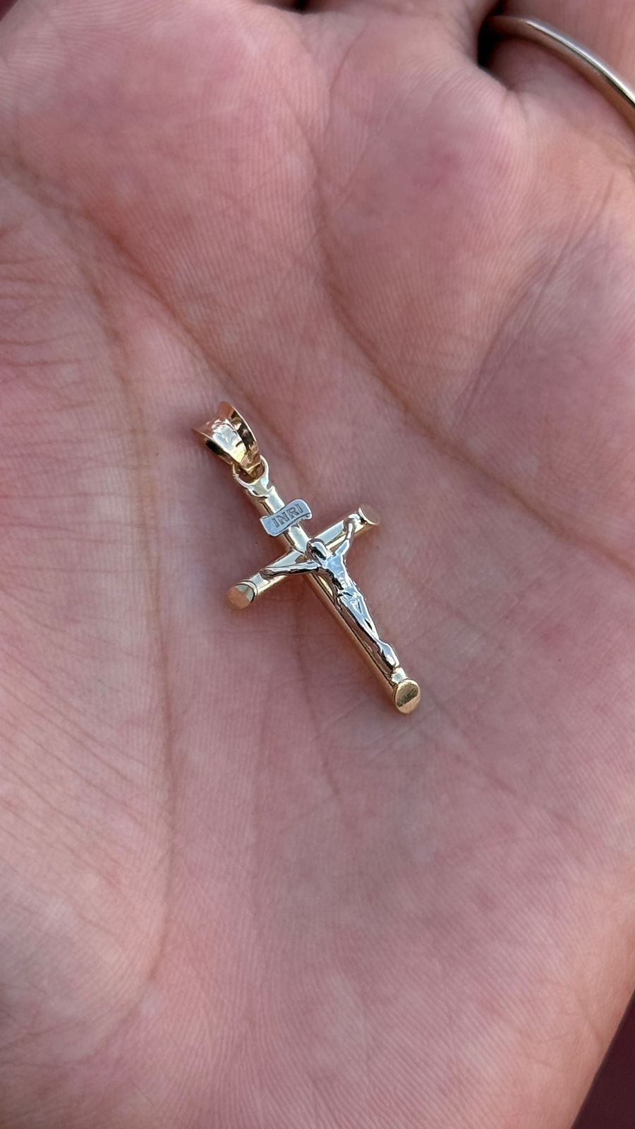 Cristo en Oro 10k - Personalizado