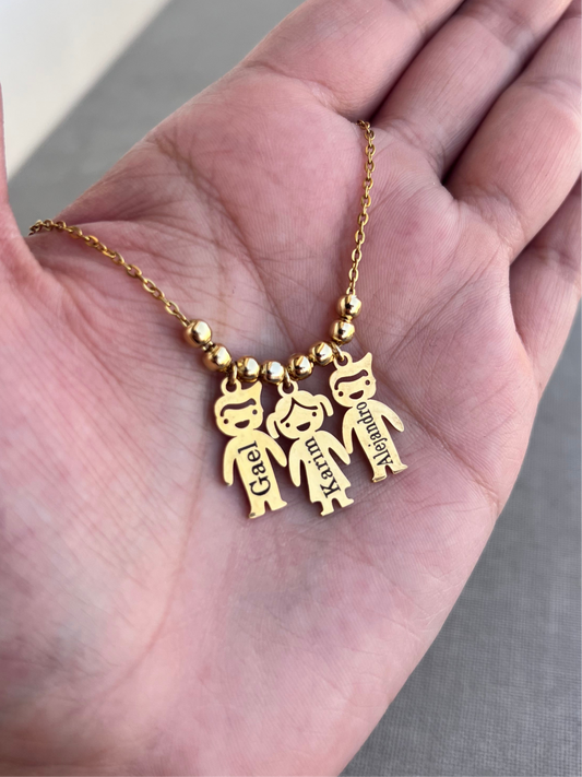 Collar niños personalizado - Personalizado en acero