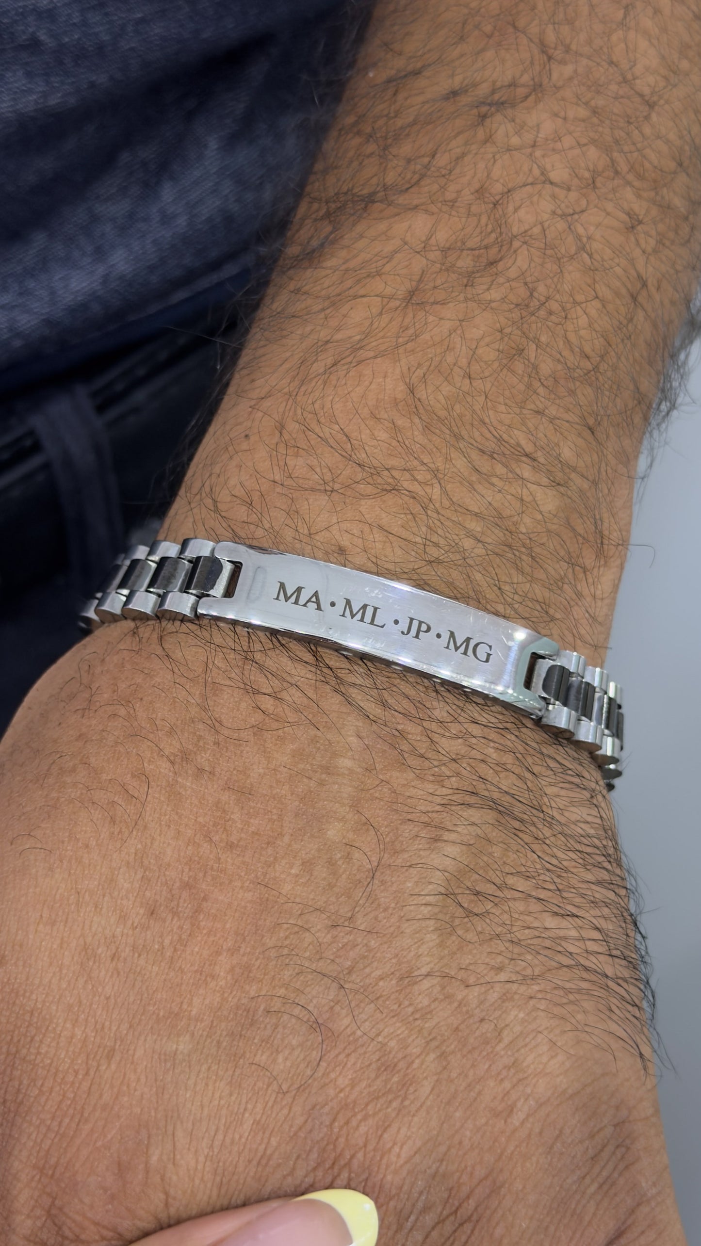 Pulso estilo Rolex personalizado - Acero inoxidable
