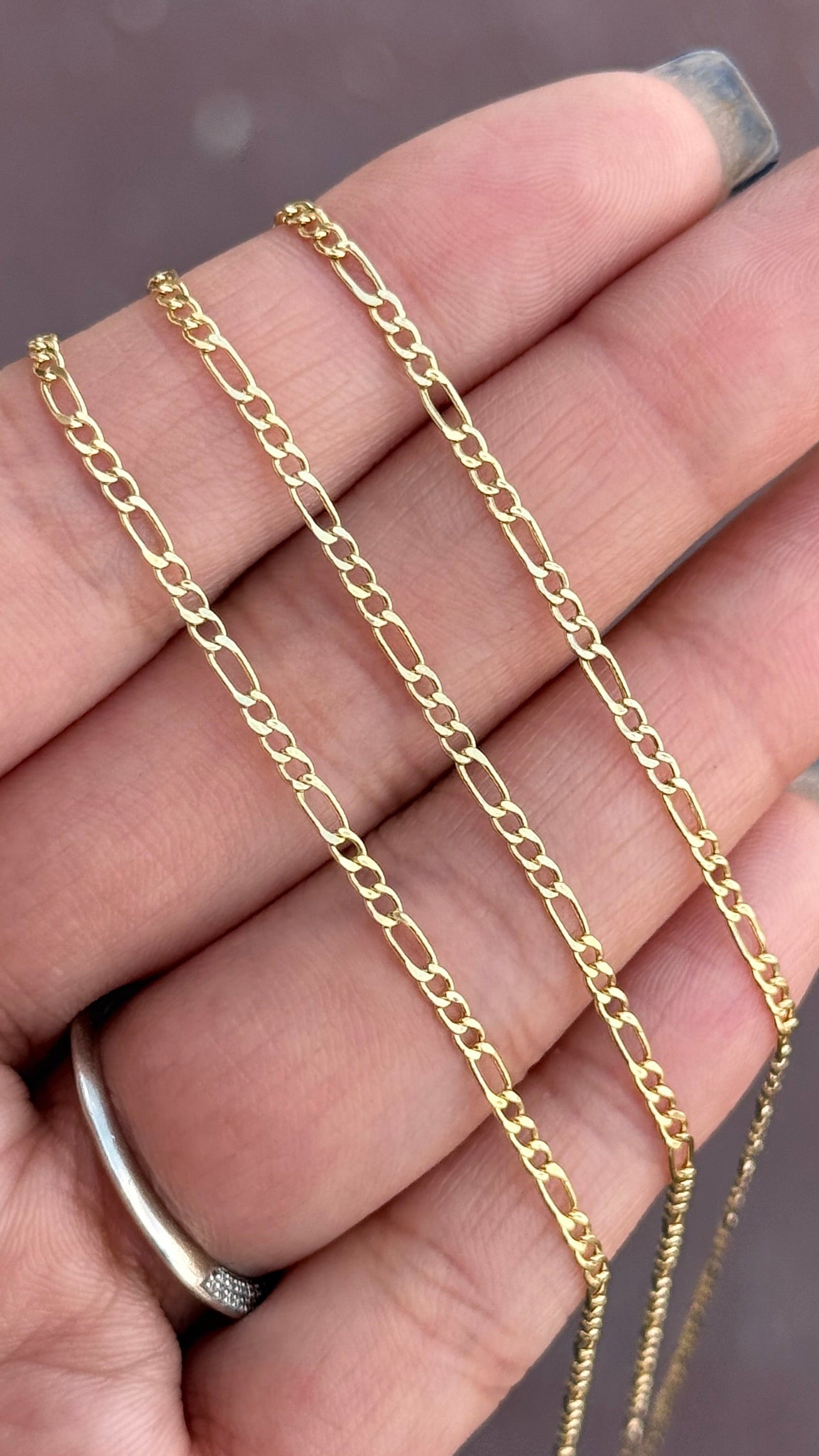 Cadena Cartier 2.5 mm Oro 10k italiano
