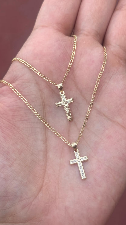 Cadena con Cristo Oro 10k
