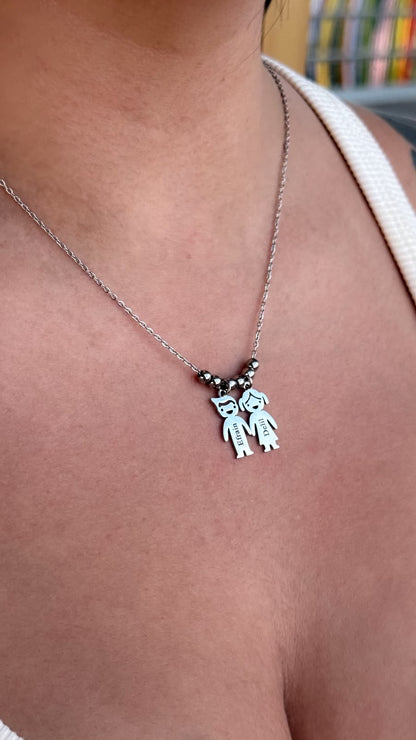 Collar niños personalizado - Personalizado en acero