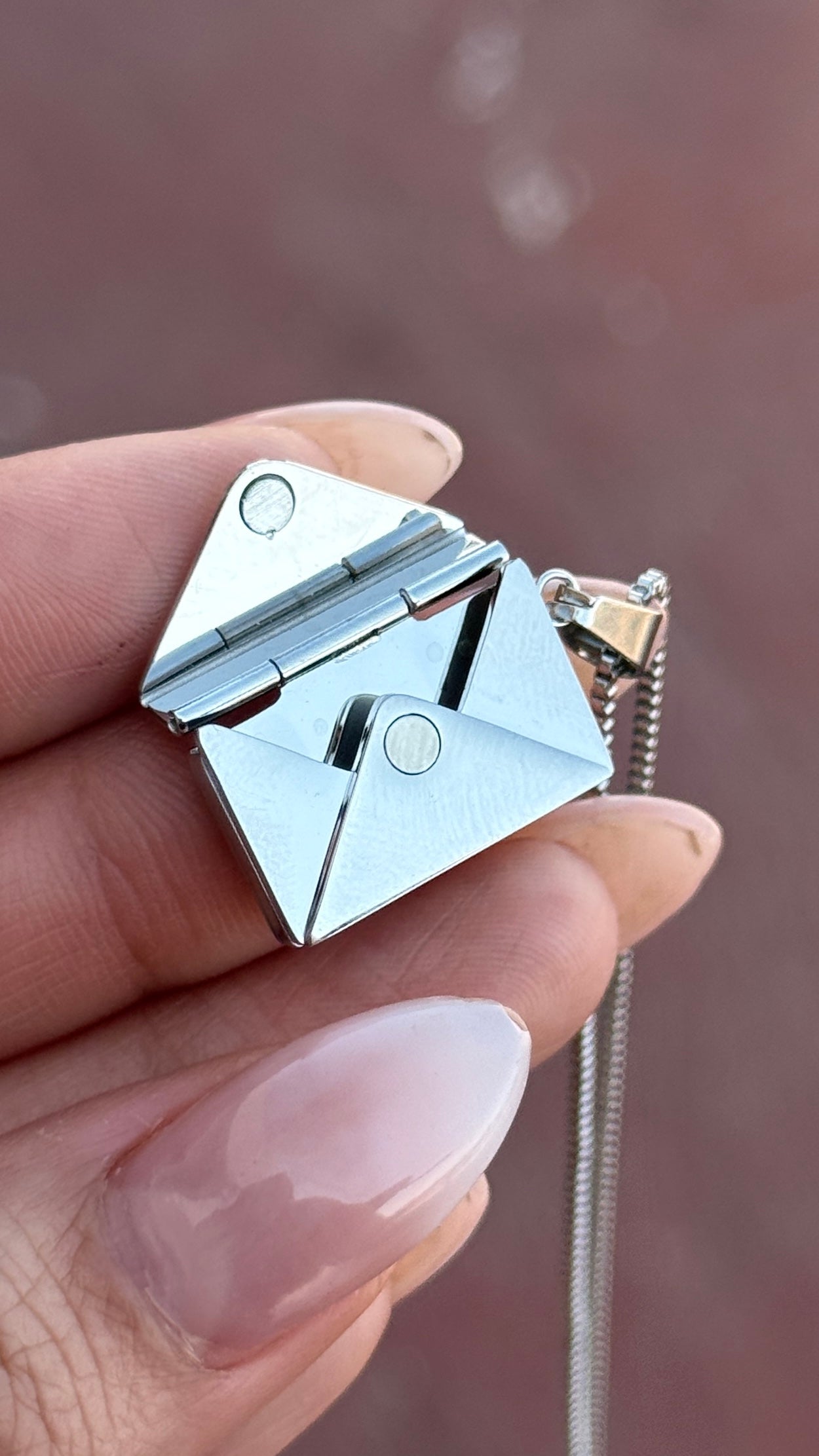 Collar Cartita personalizada con foto - Acero inoxidable