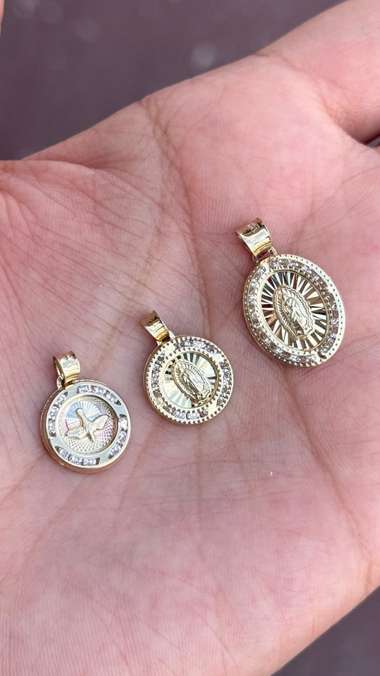 Dijes Religiosos en Oro 10k