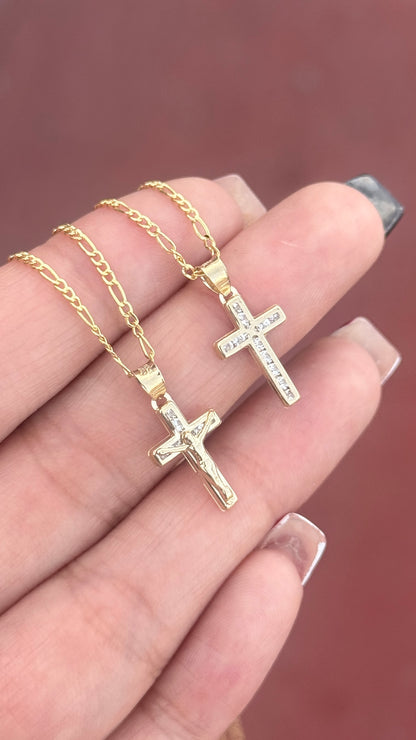 Cadena con Cristo Oro 10k