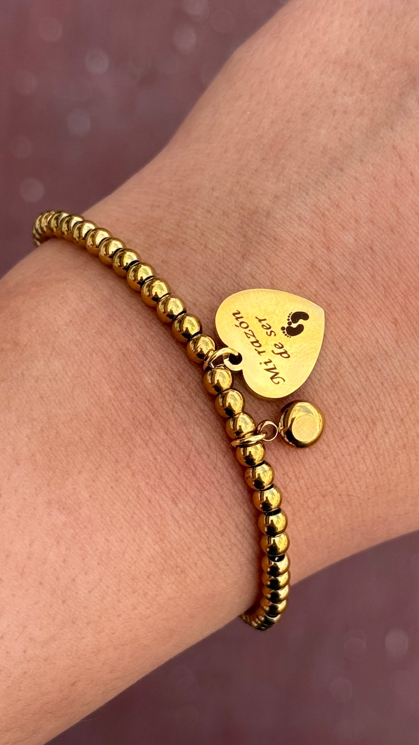 Pulsera Dante - Fotograbada en acero inoxidable