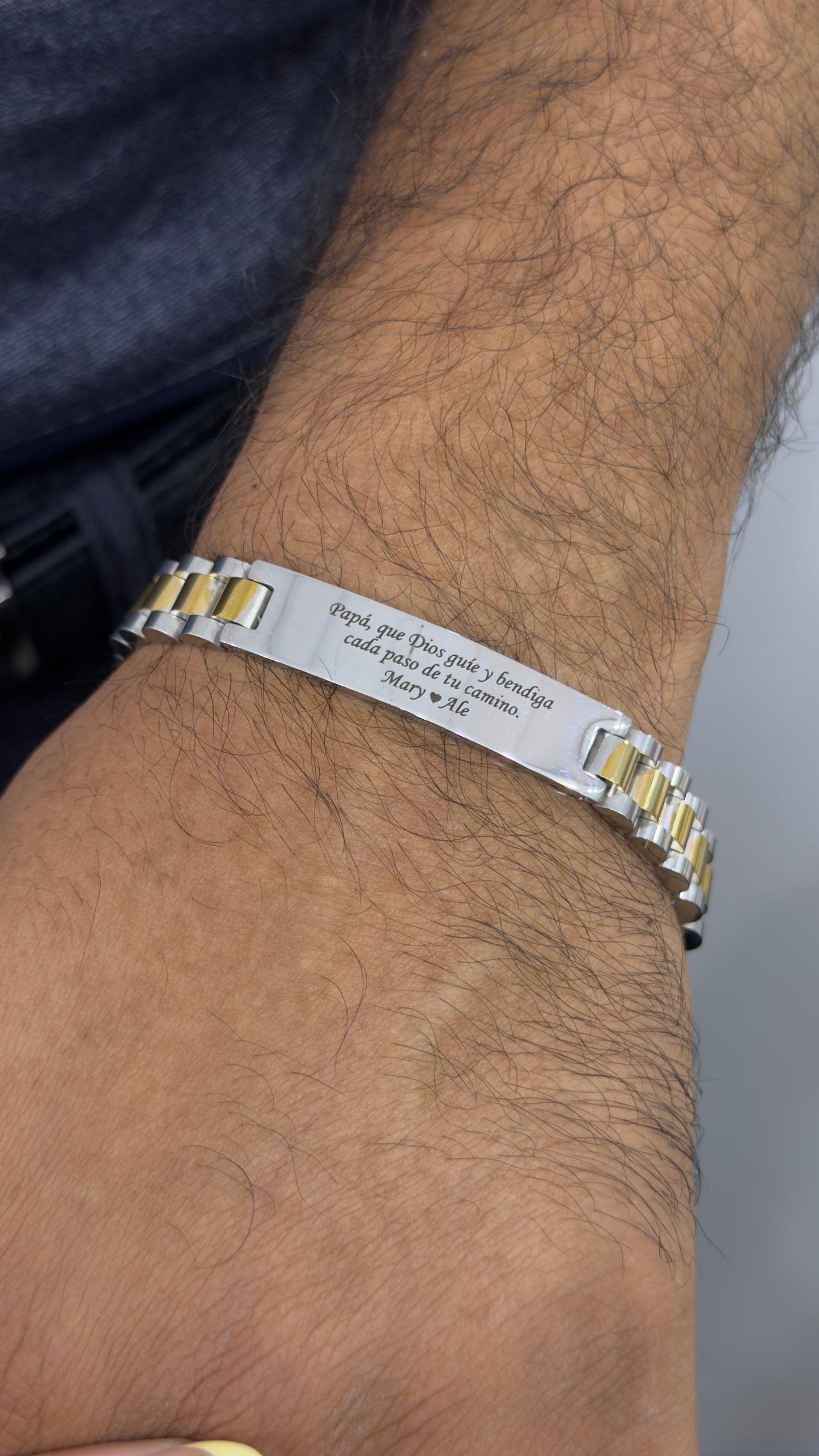 Pulso estilo Rolex personalizado - Acero inoxidable