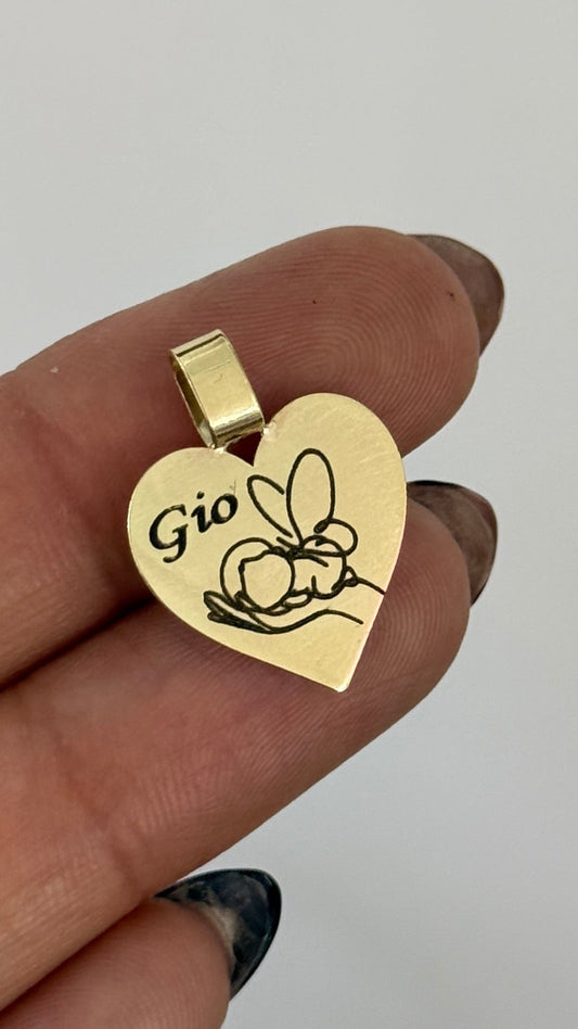 Collar Bebé cometa - Oro 10k