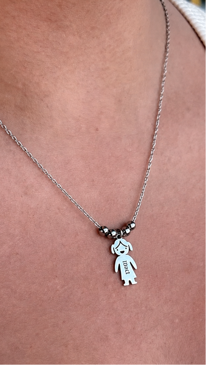 Collar niños personalizado - Personalizado en acero