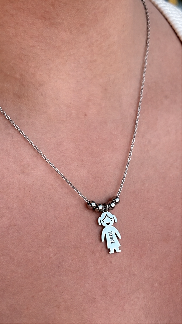 Collar niños personalizado - Personalizado en acero