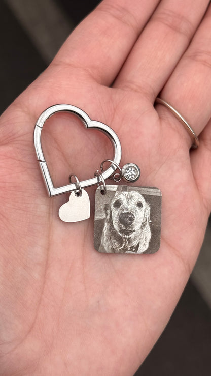 Llavero Sam - Personalizado con foto en Acero