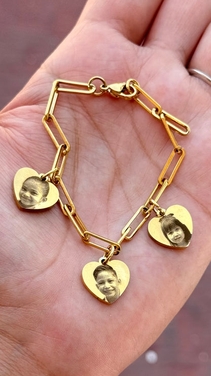 Pulsera corazones